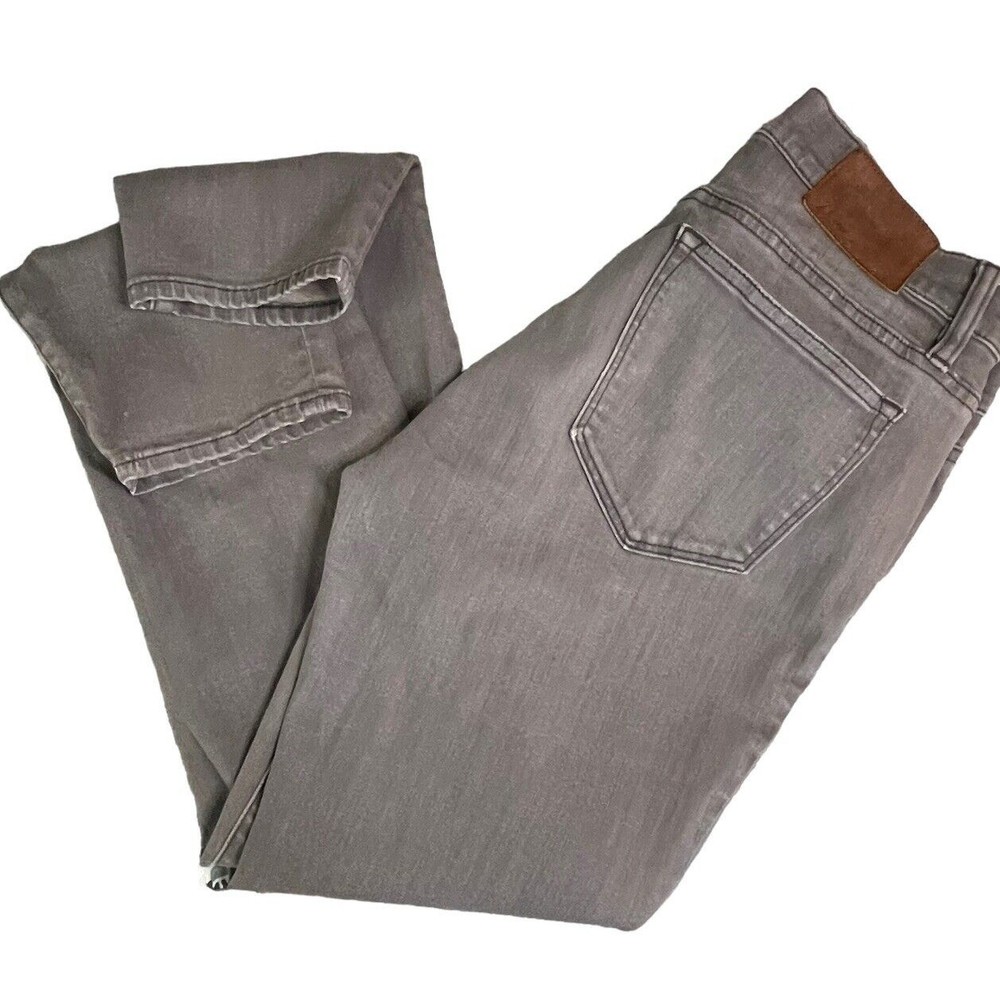 J Crew womens toothpick jeans gray size 29 stretch Mid rise Skinny‎